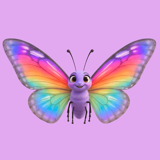 Rainbow Butterfly