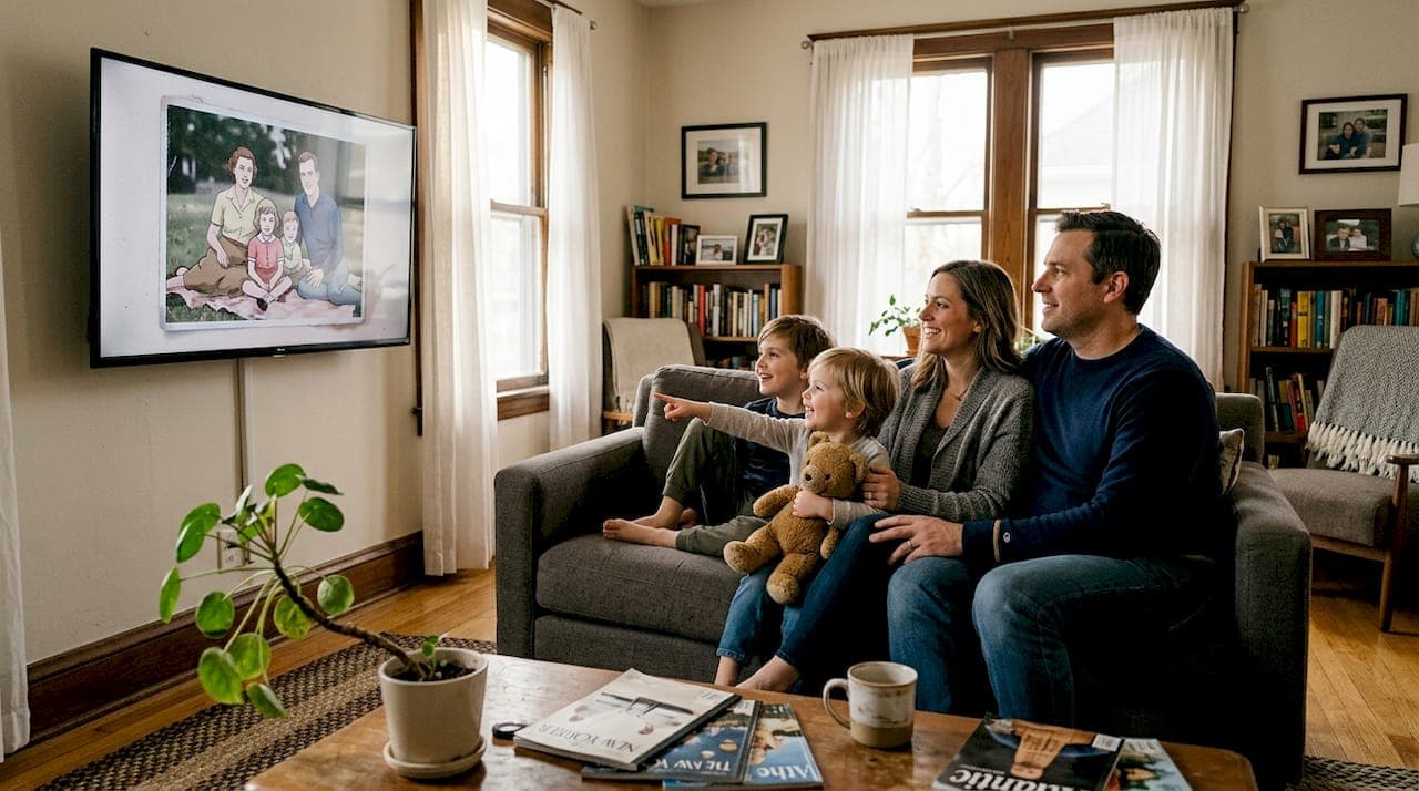 Animated photo transformation: bring family memories to life