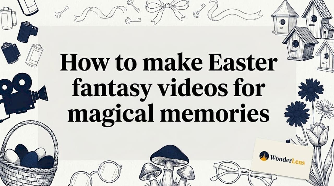 How to make Easter fantasy videos for magical memories
