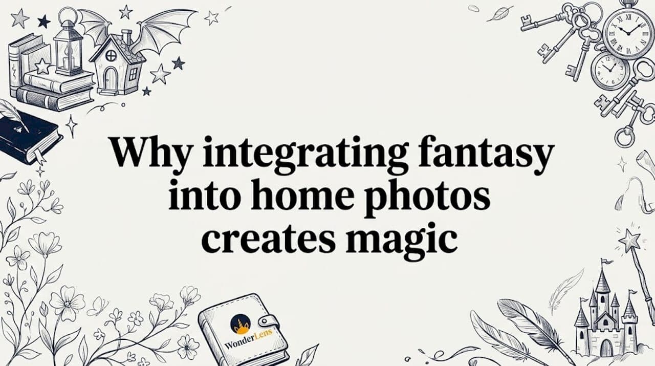Why integrating fantasy into home photos creates magic