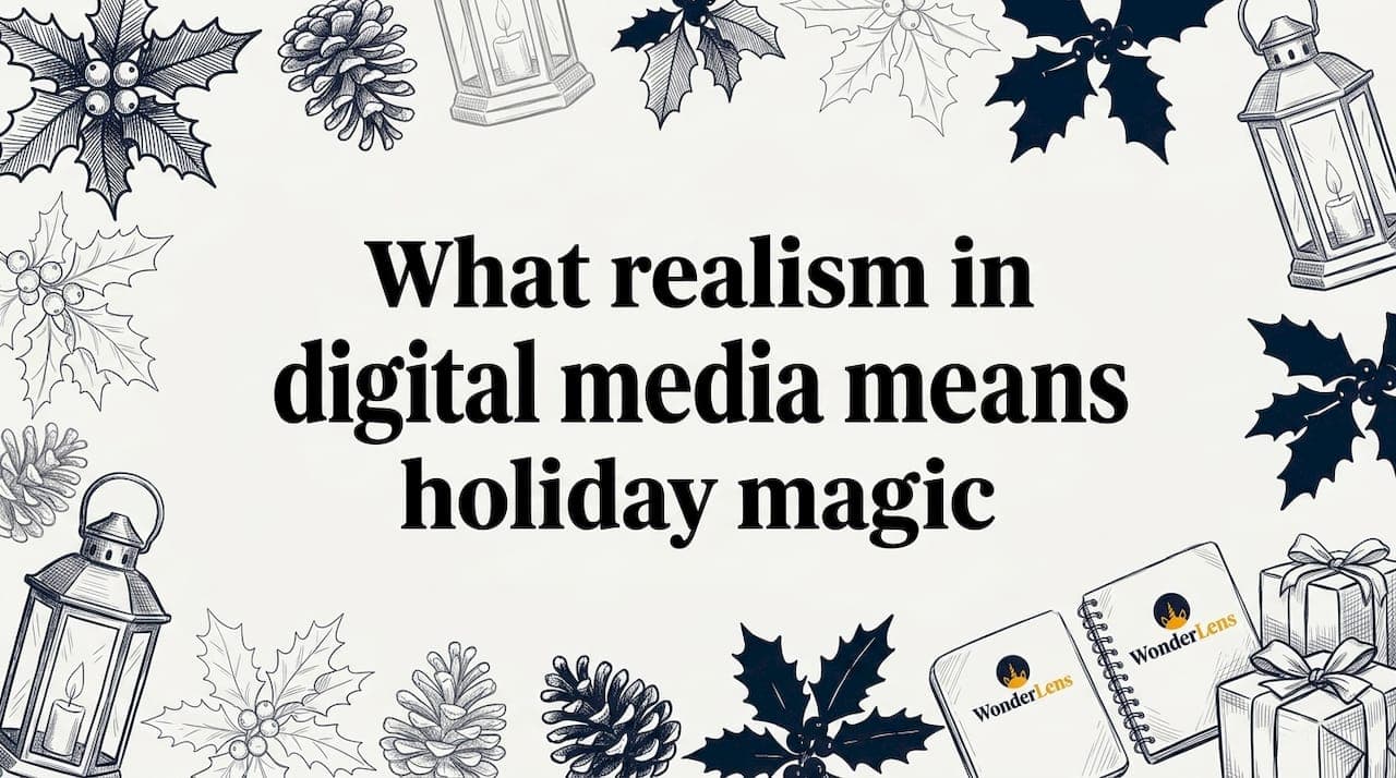 What realism in digital media means for holiday magic