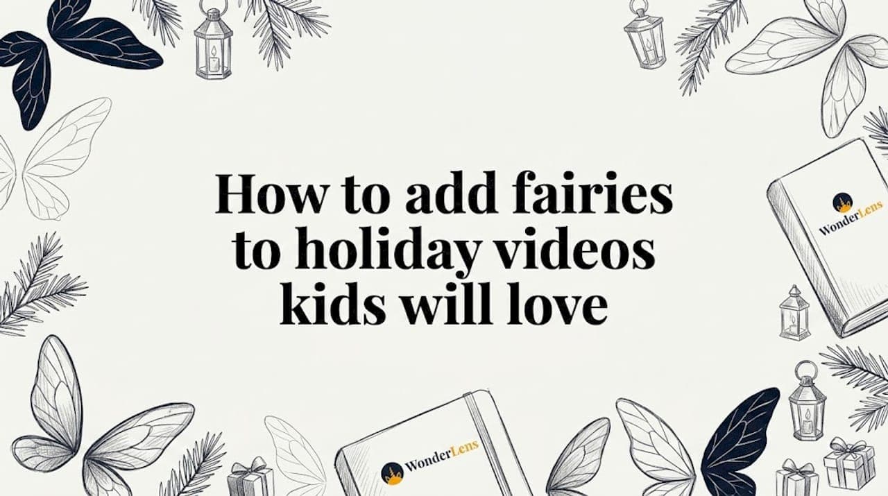 How to add fairies to holiday videos kids will love