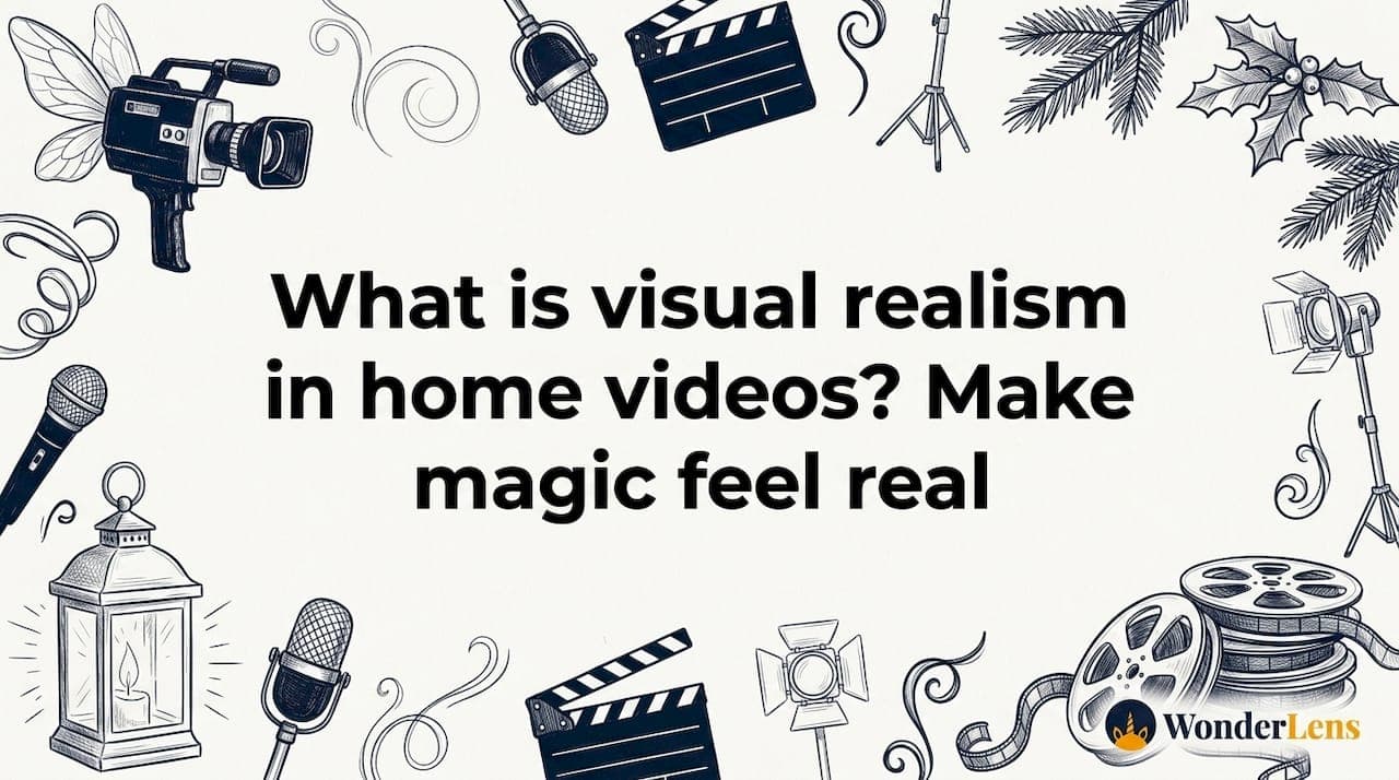 What is visual realism in home videos? Make magic feel real