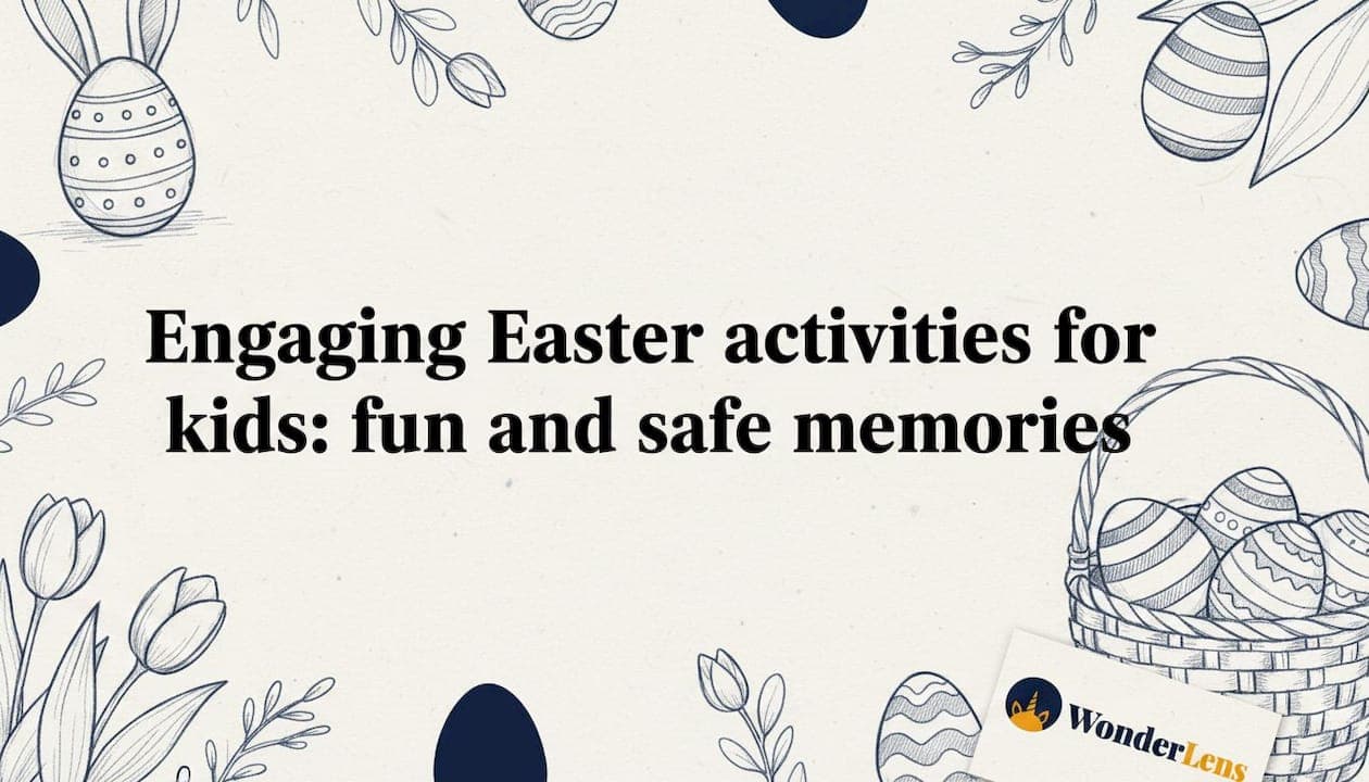 Engaging Easter activities for kids: fun and safe memories