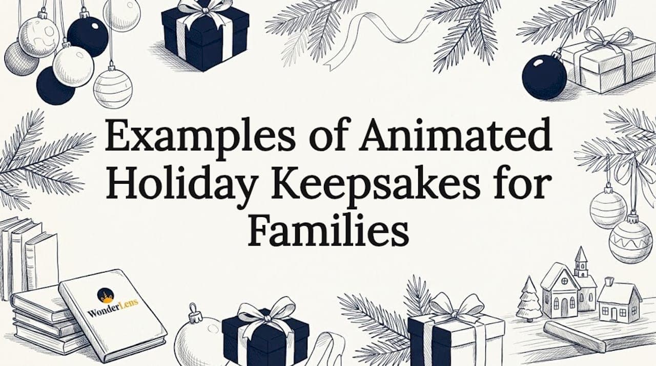 Examples of Animated Holiday Keepsakes for Families