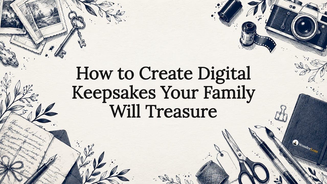 How to Create Digital Keepsakes Your Family Will Treasure