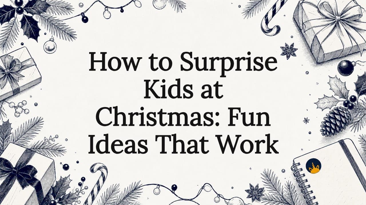How to Surprise Kids at Christmas: Fun Ideas That Work