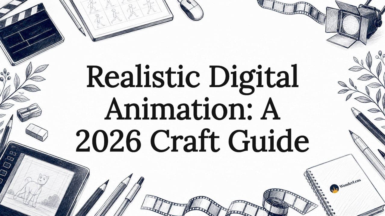 Realistic Digital Animation: A 2026 Craft Guide