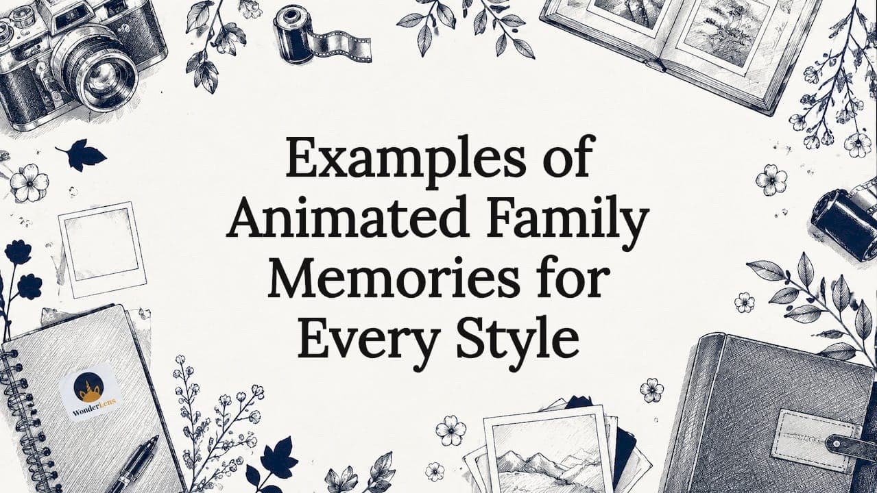 Examples of Animated Family Memories for Every Style