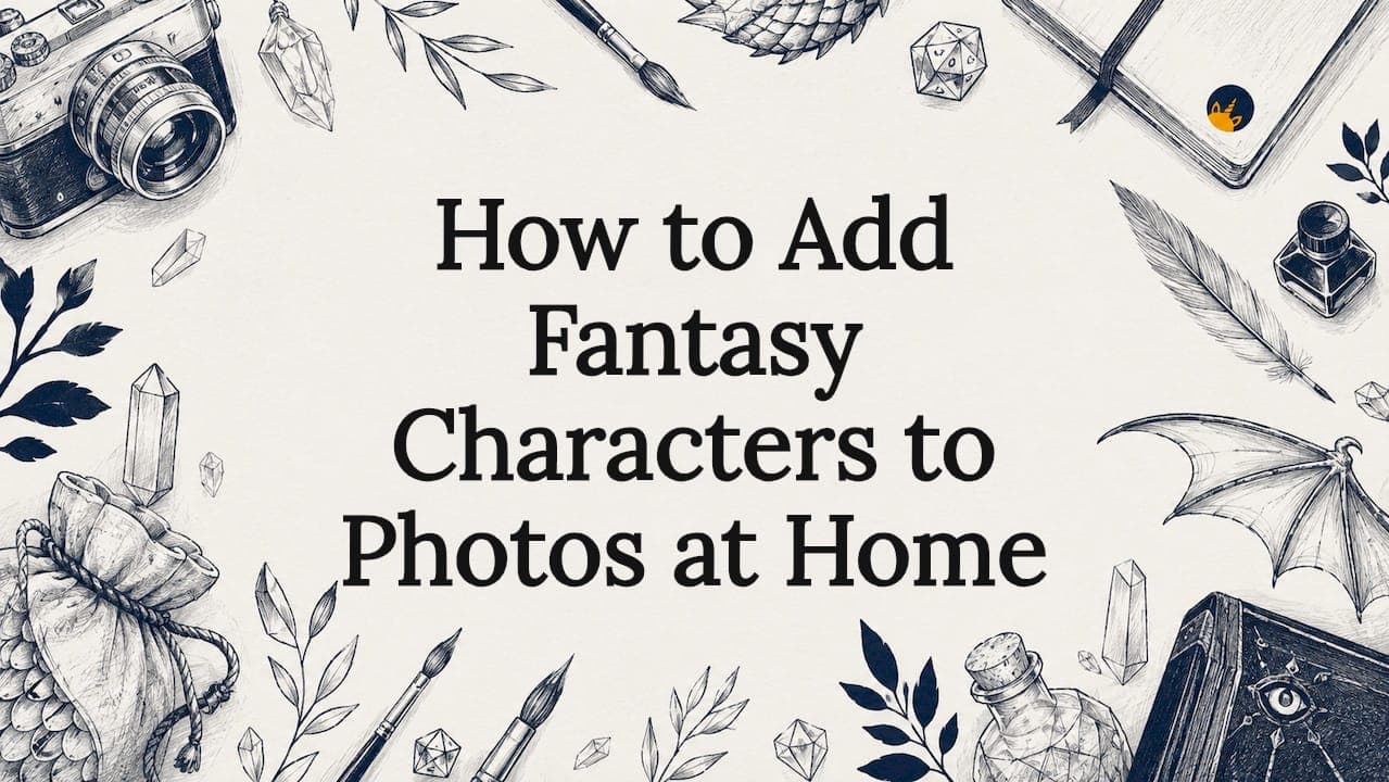 How to Add Fantasy Characters to Photos at Home