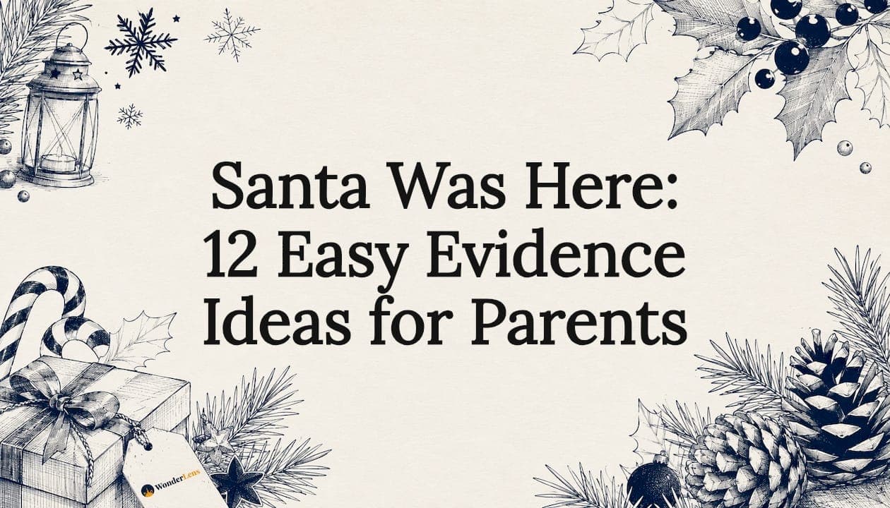 Santa Was Here: 12 Easy Evidence Ideas for Parents