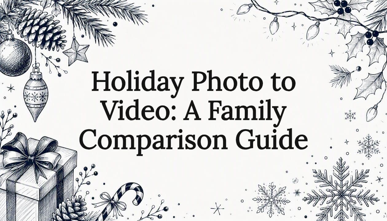 Holiday Photo to Video: A Family Comparison Guide