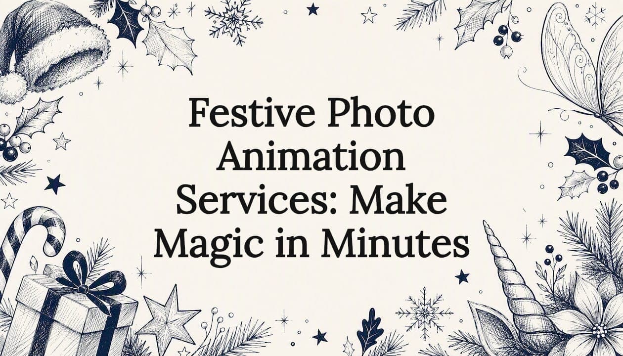 Festive Photo Animation Services: Make Magic in Minutes