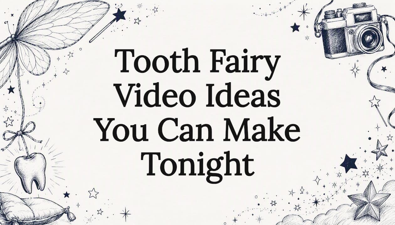 Tooth Fairy Video Ideas You Can Make Tonight
