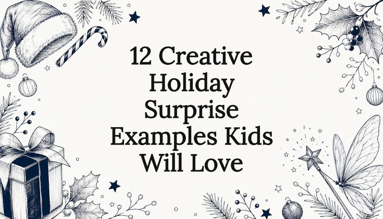 12 Creative Holiday Surprise Examples Kids Will Love