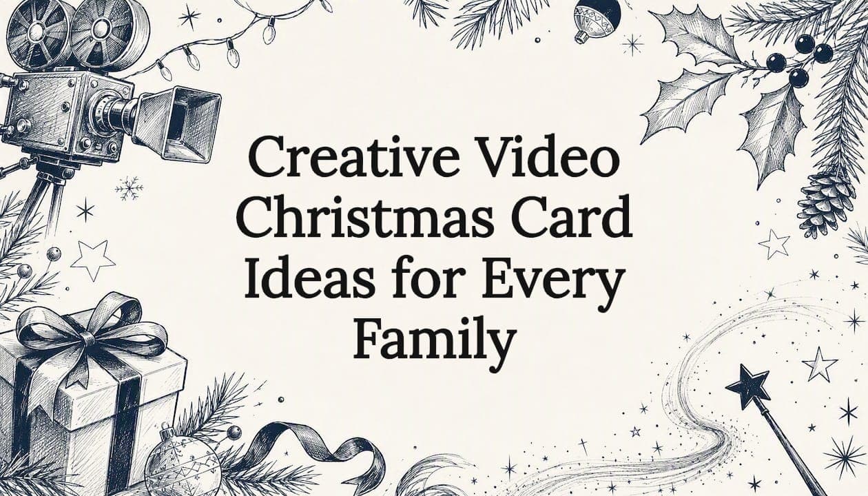 Creative Video Christmas Card Ideas for Every Family