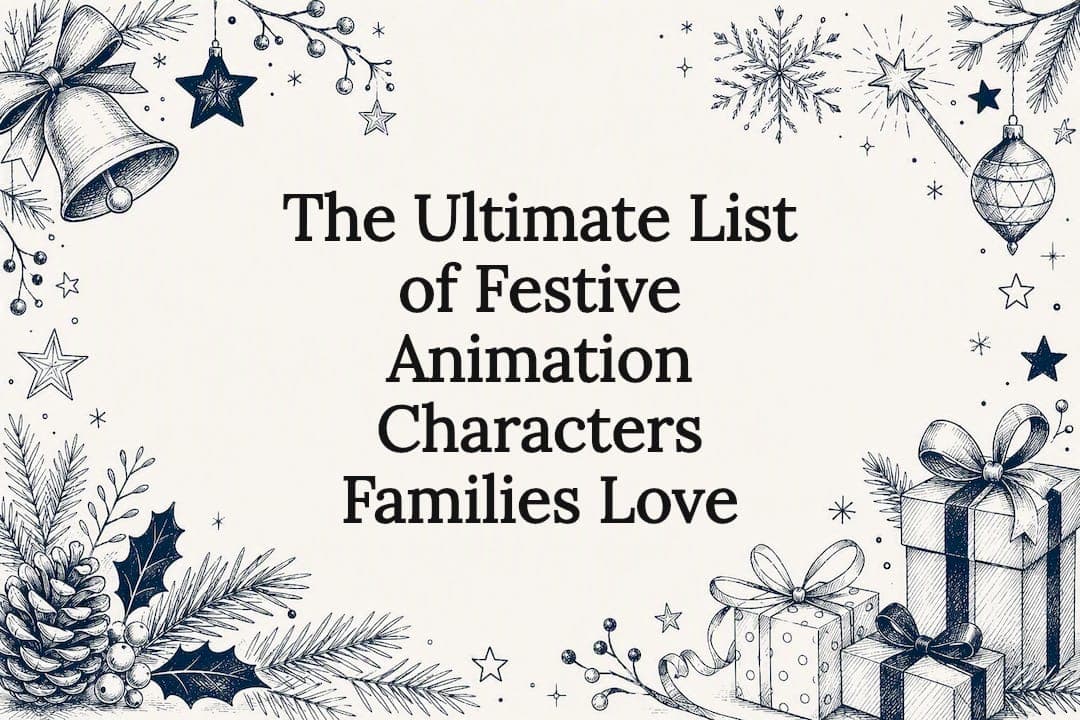 The Ultimate List of Festive Animation Characters Families Love