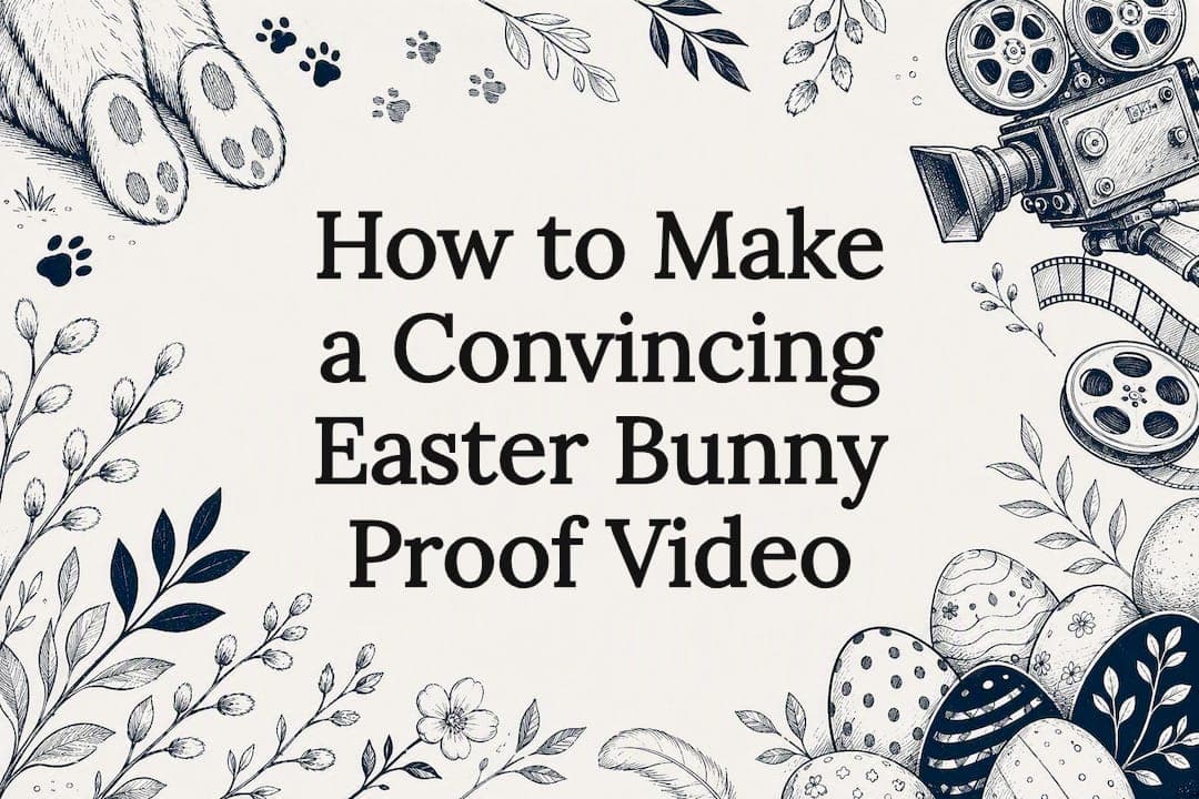 How to Make a Convincing Easter Bunny Proof Video