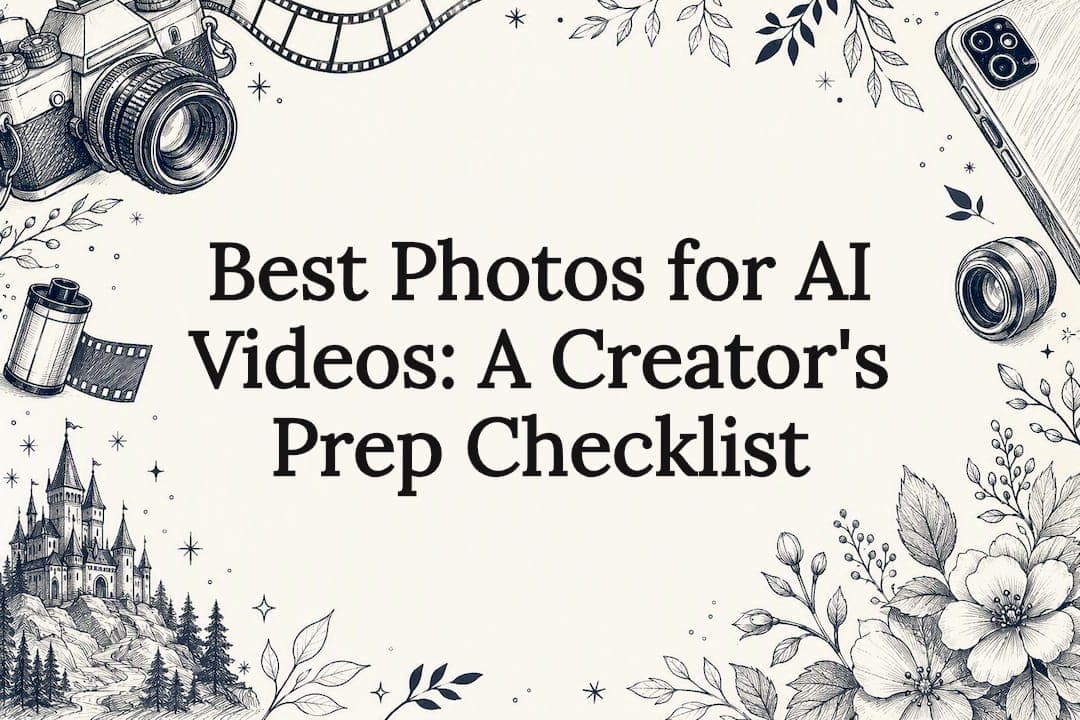 Best Photos for AI Videos: A Creator's Prep Checklist